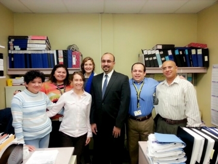 Photo: Staff at Bronx Lebanon Hospital